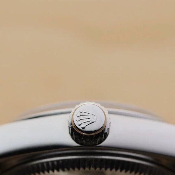 MINT ROLEX OYSTER PERPETUAL 24MM BLACK ARABIC WATCH main image 6